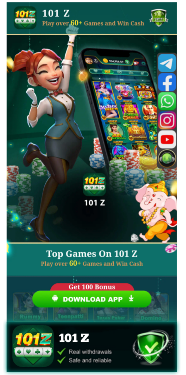 101 Z App All Rummy App