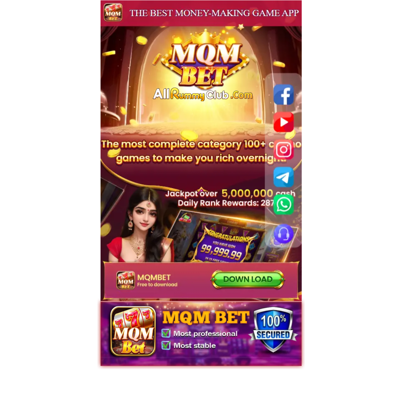 MQM Bet App All Rummy App